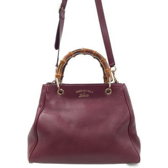 Gucci Handbags - Gucci Bamboo Tote Bag